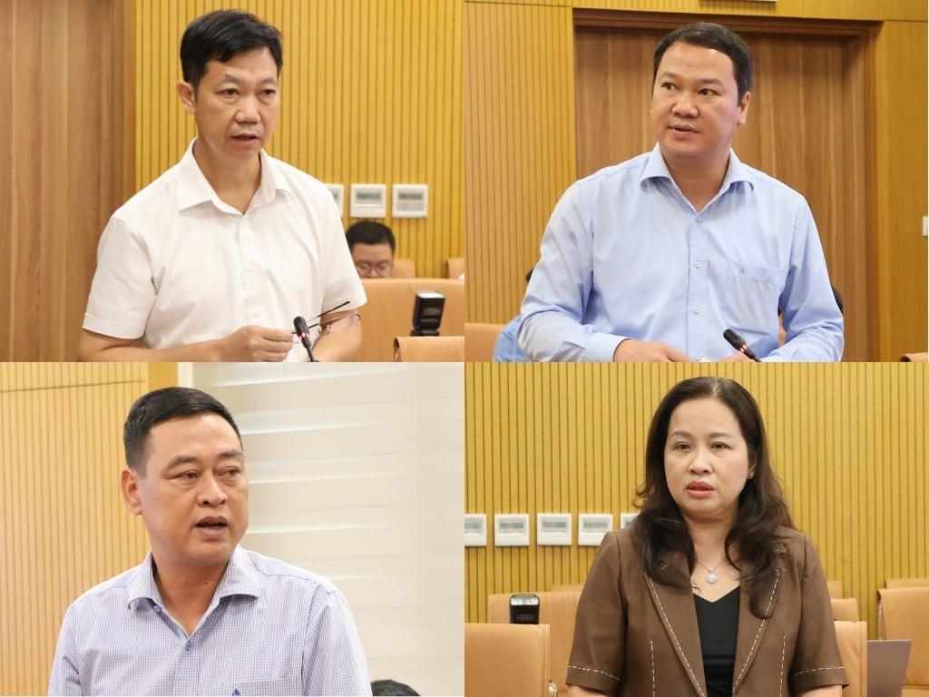 Các đại biểu góp ý tại hội nghị. Ảnh: Trung Nguyên.