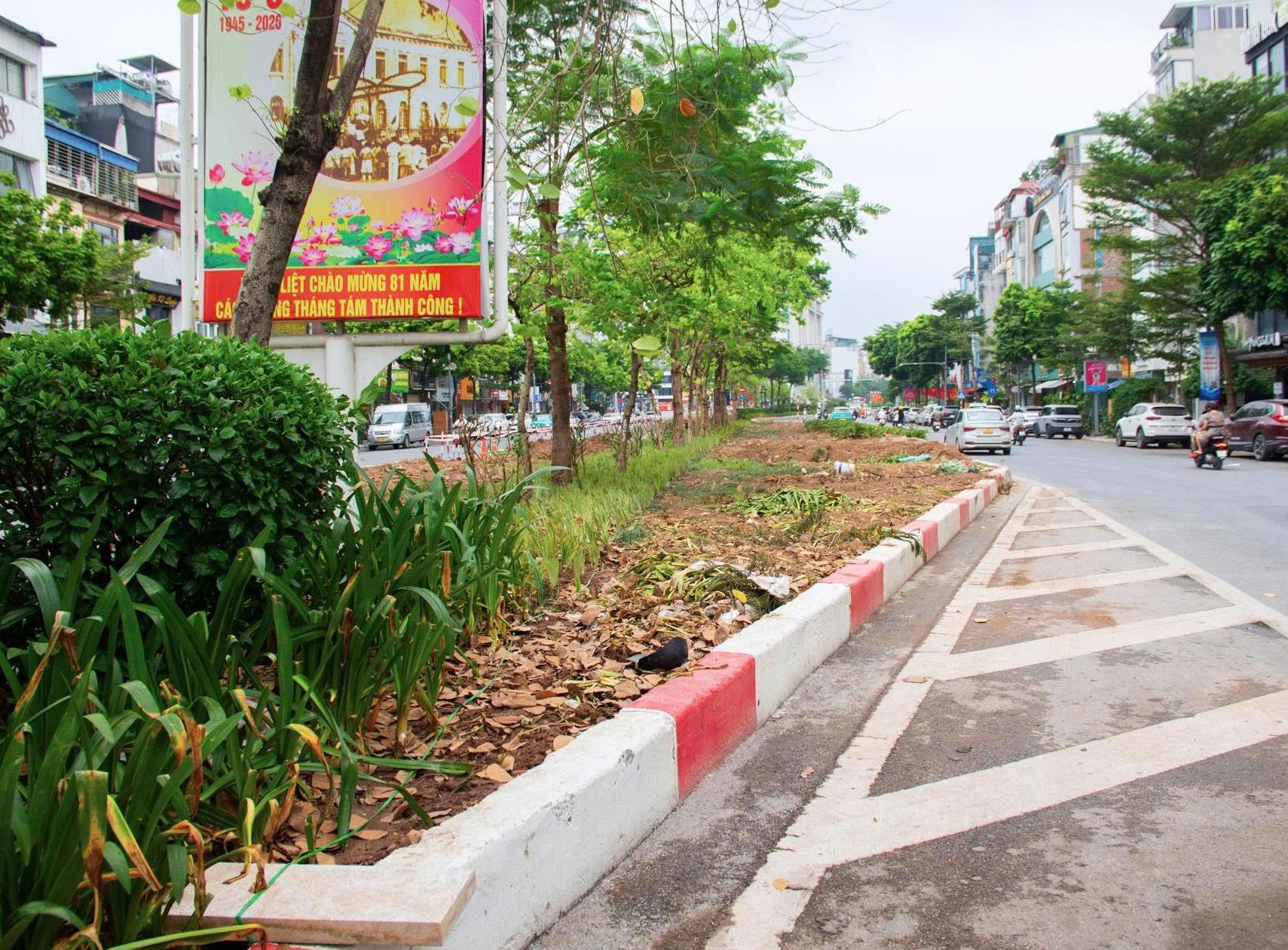 Cận cảnh: Hà Nội xén dải phân cách, mở rộng đường Ô Chợ Dừa để giảm ùn tắc - Ảnh 3.