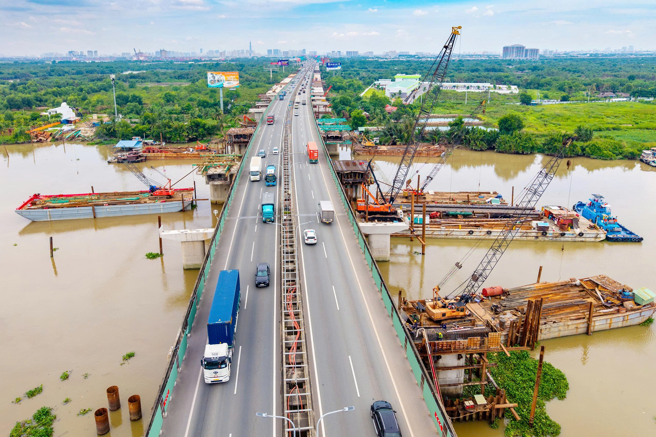 Mở rộng cao tốc TP.HCM - Long Thành: Chạy đua tiến độ trước ngày sân bay khai thác - Ảnh 2.