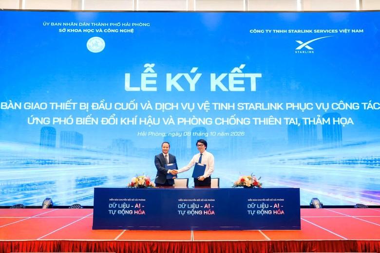Tỷ phú Elon Musk chia sẻ thông tin Hải Phòng lắp đặt Internet vệ tinh Starlink tại đảo- Ảnh 2.