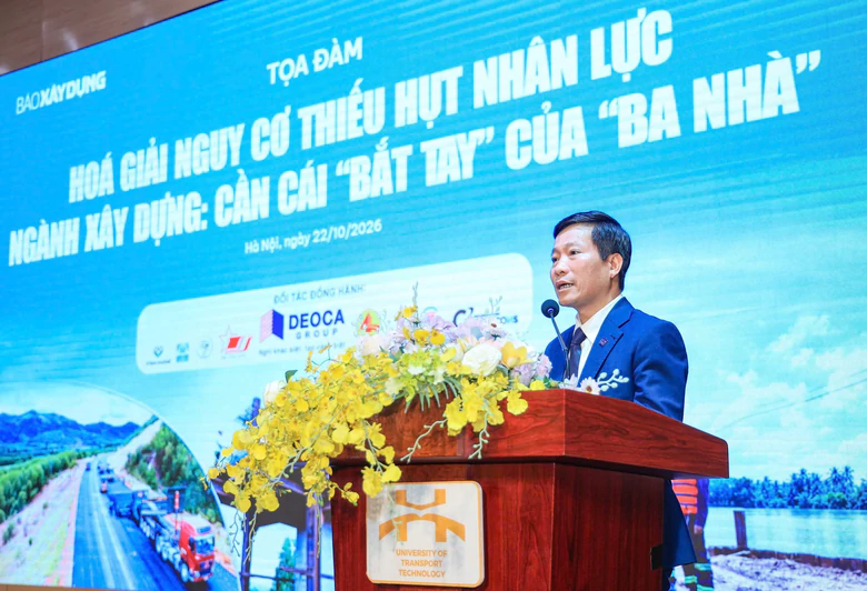 Đại học Công nghệ GTVT thúc đẩy đào tạo nhân lực chất lượng cao cho ngành Xây dựng - Ảnh 1.