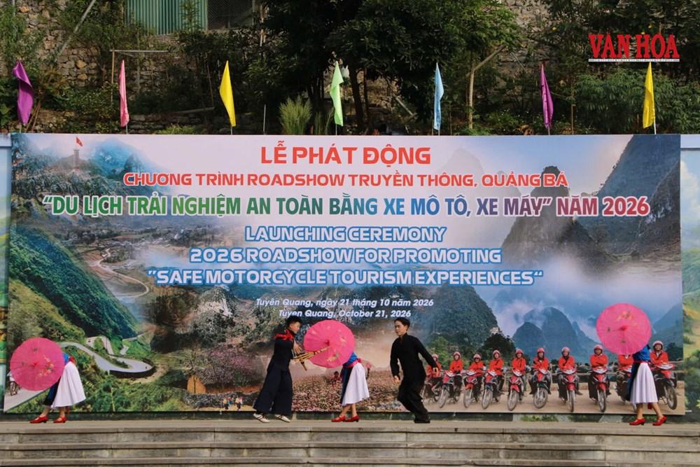 100 mô tô chinh phục đèo Mã Pì Lèng quảng bá du lịch Tuyên Quang - ảnh 3