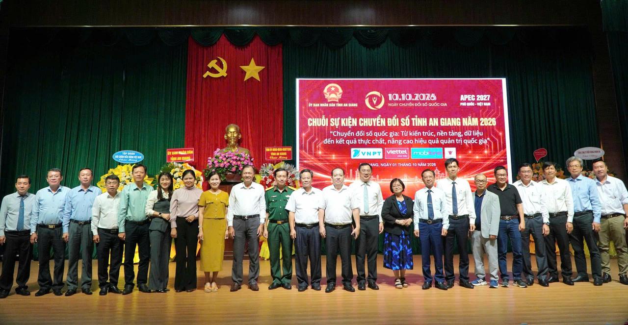 An Giang thúc đẩy chuyển đổi số, tạo giá trị thực chất cho người dân và doanh nghiệp- Ảnh 3.