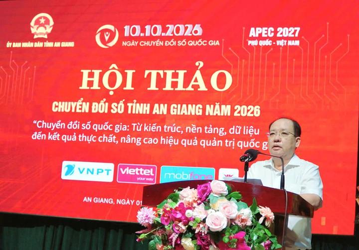 An Giang thúc đẩy chuyển đổi số, tạo giá trị thực chất cho người dân và doanh nghiệp- Ảnh 1.
