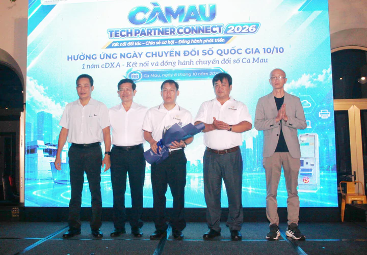 Cà Mau kết nối doanh nghiệp với giải pháp công nghệ, thúc đẩy chuyển đổi số- Ảnh 3.