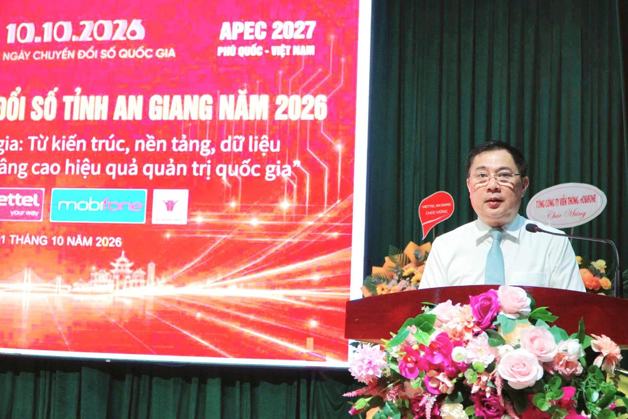 An Giang thúc đẩy chuyển đổi số, tạo giá trị thực chất cho người dân và doanh nghiệp- Ảnh 2.