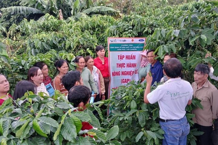 Đưa kỹ thuật chăn nuôi, thâm canh cà phê đến 129 hộ dân ở Lâm Đồng  - Ảnh 2.