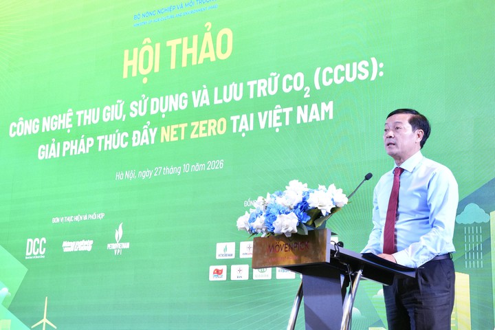 Thúc đẩy nghiên cứu, ứng dụng công nghệ thu giữ và lưu trữ CO₂ tại Việt Nam- Ảnh 1.