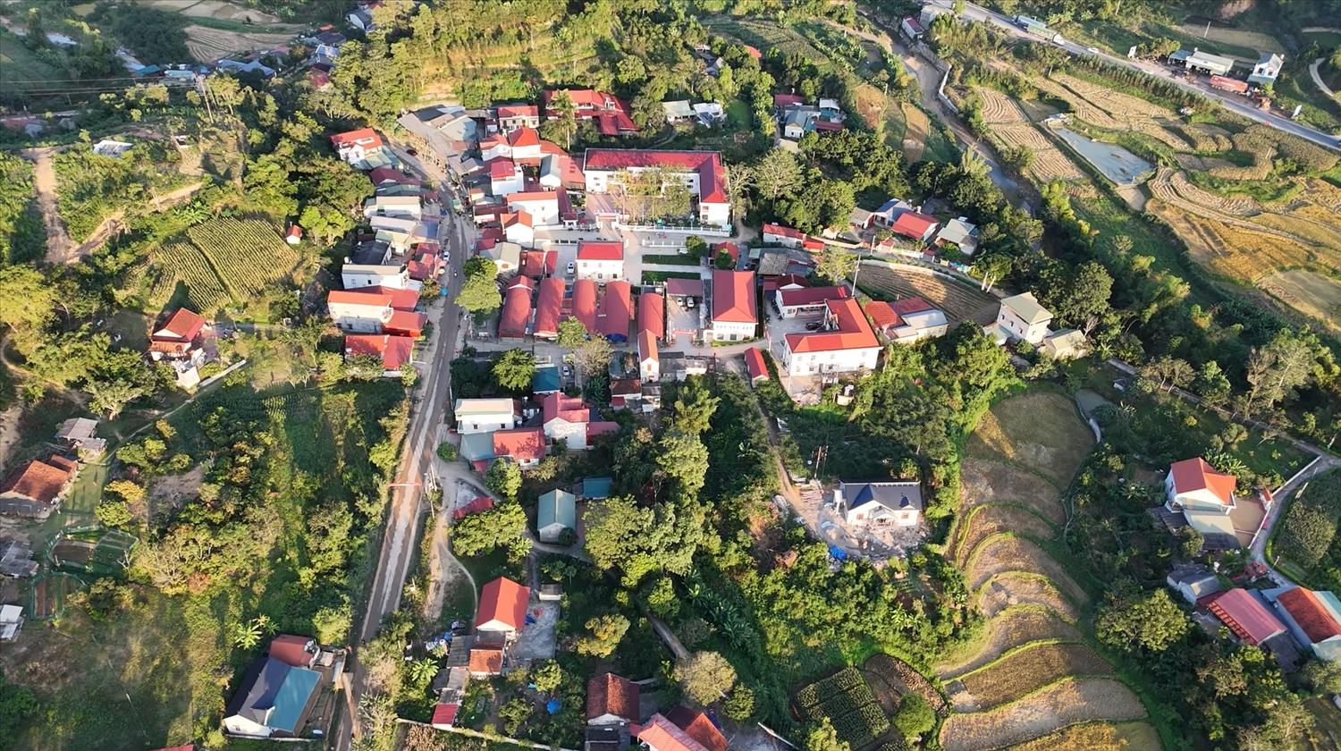 Trung tâm xã Nhân Lý hôm nay